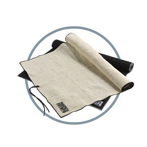 Two PadaPath Hemp Hot Yoga Towels